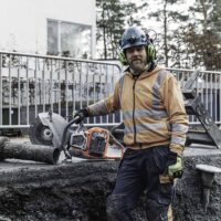 Husqvarna K1 Pace 12" Battery Powered Disc Cutter - Image 6