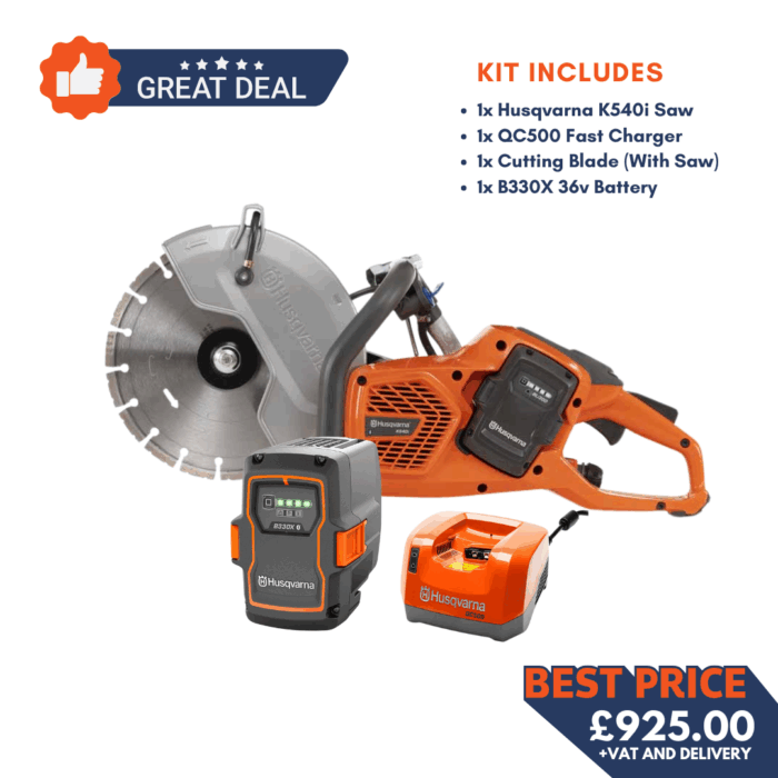 Husqvarna K540i Battery Saw Kit